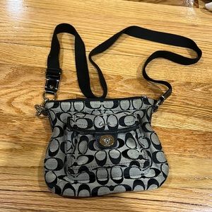 Black Cross Body Coach Bag
